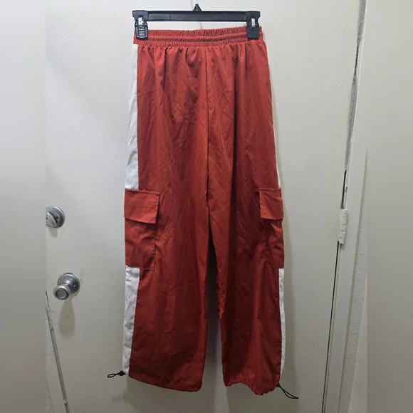 Forever 21 Rust Elastic Waist Pants - Picture 7 of 12